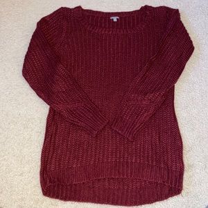 Deep Red Sweater